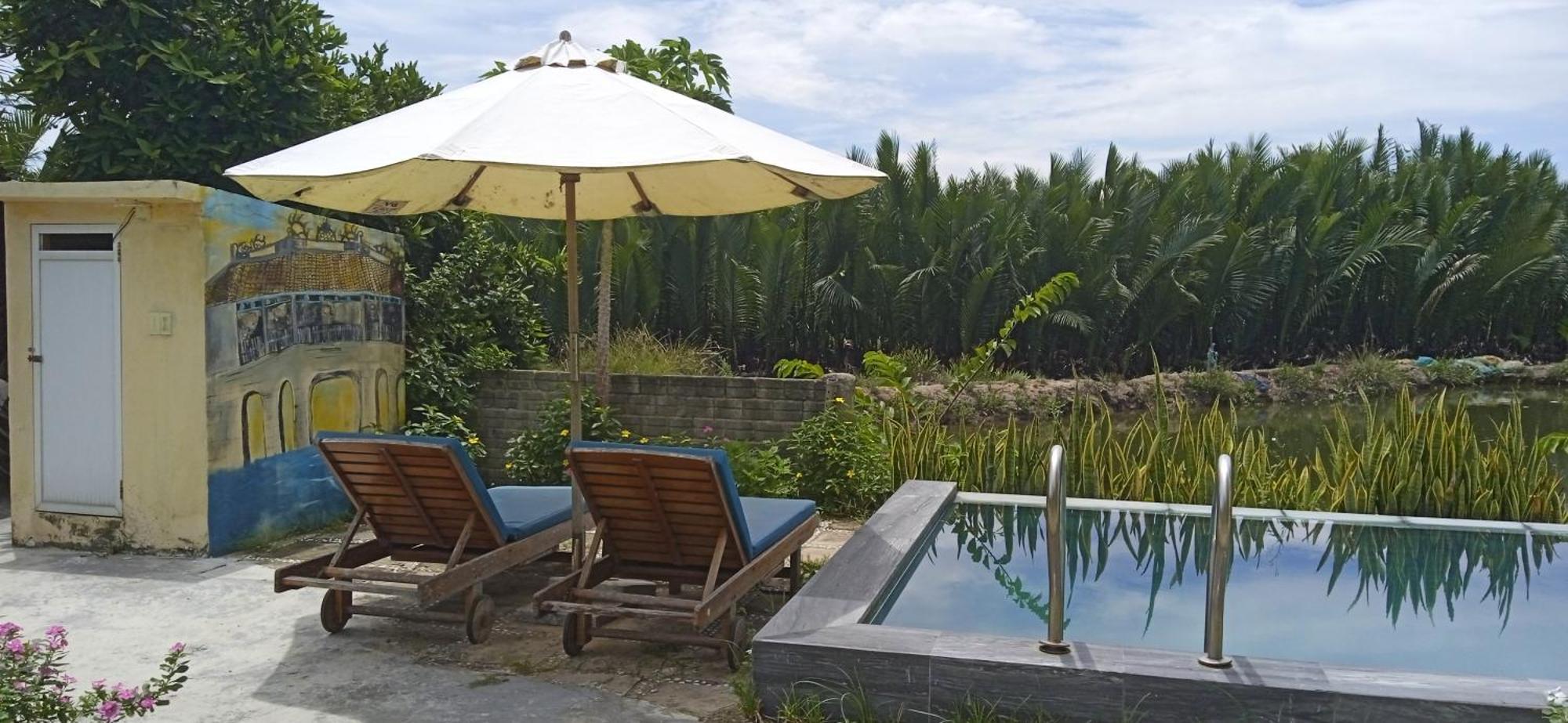 Lakeview Villa Homestay Хойан Экстерьер фото