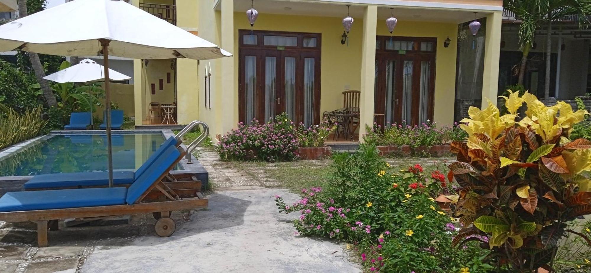 Lakeview Villa Homestay Хойан Экстерьер фото